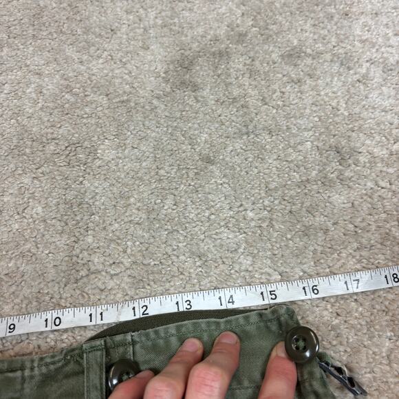 Vintage 60s OG 107 Wind Resistant Field Shell Trousers 30x31 Military Baggy - Picture 8 of 14